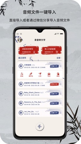 音频文件和录音转文字图3