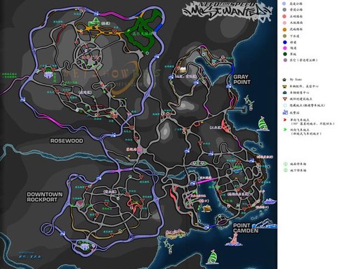 极品飞车9地图怎么看[图1]