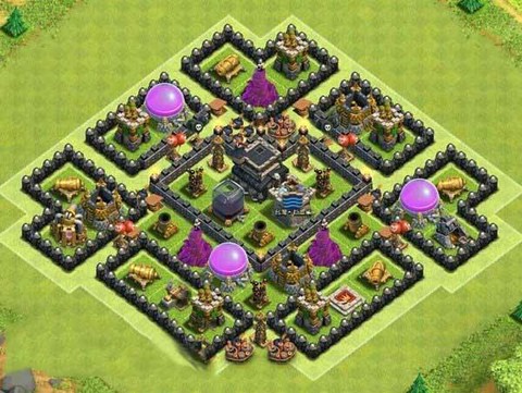 部落冲突8本怎么发展