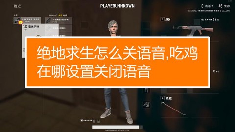 绝地求生怎么关闭语音[图1]
