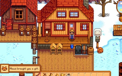 星露谷物语怎么喂狗