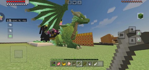 我的世界水龙怎么喷水