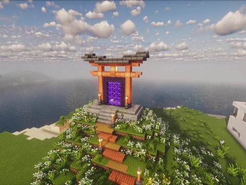 我的世界鸟居怎么做[图2]