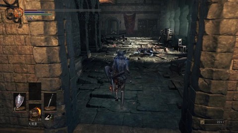 黑魂3怎么高墙刷魂[图1]