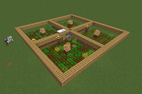 我的世界怎么做自动农场[图1]