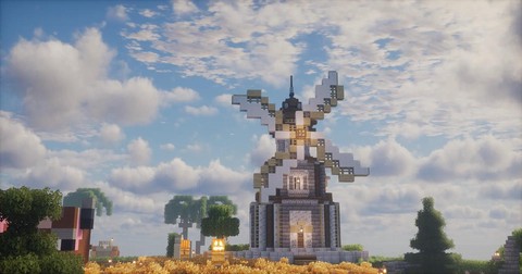 我的世界摩天轮怎么做