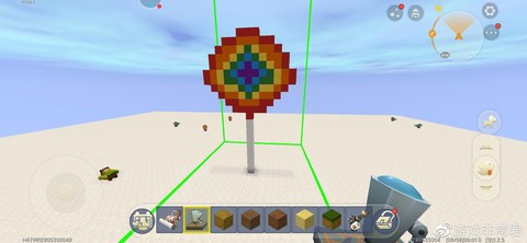 迷你世界彩虹怎么做