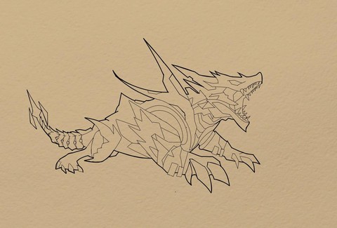 赛尔号中的谱尼怎么画