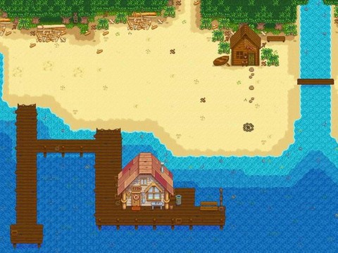 星露谷物语沙滩怎么走