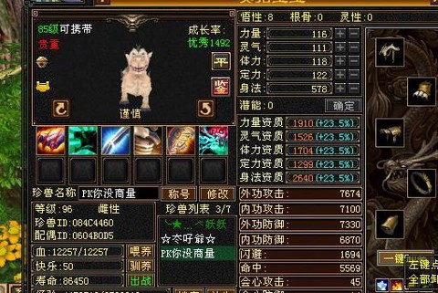 天龙八部什么宝宝附体