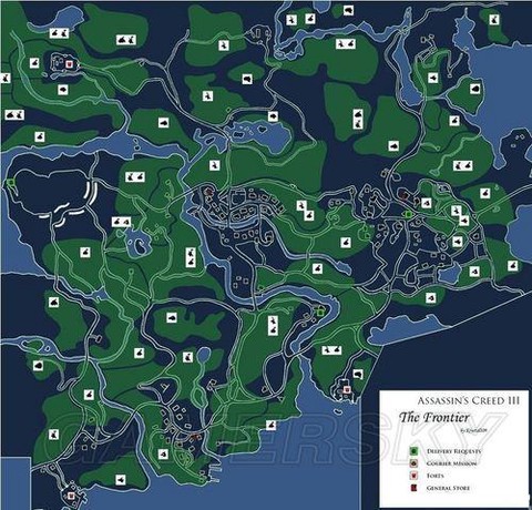 刺客信条3怎么贸易