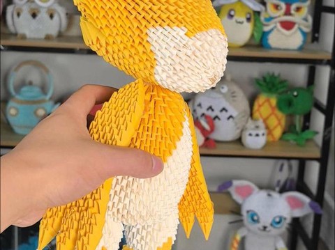 赛尔号雷伊折纸怎么折[图1]