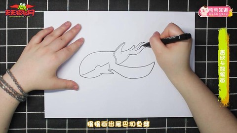 神奇宝贝盖欧卡怎么画