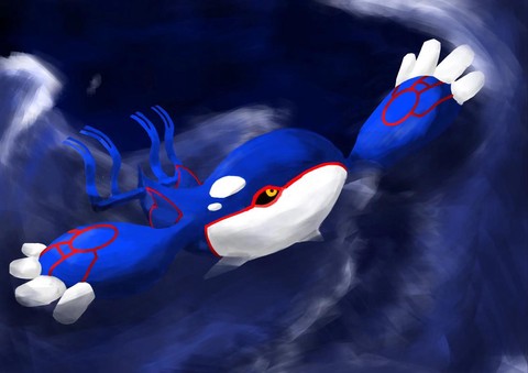 神奇宝贝盖欧卡怎么画[图1]