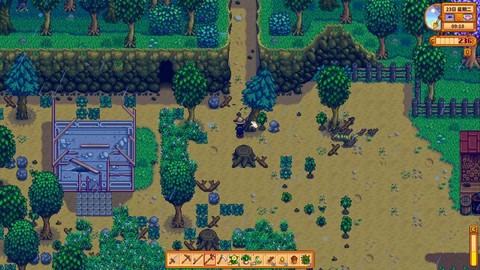 星露谷物语树丛怎么砍[图2]