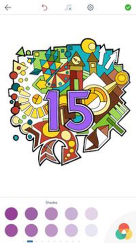 成人数字涂色书[图1]