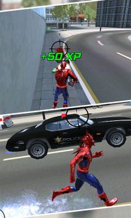 城市绳索英雄3D图1