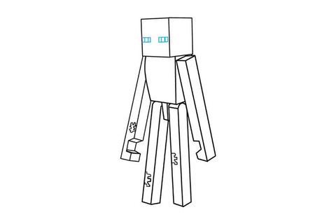 我的世界怎么画末影人[图2]