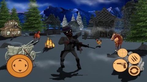 迷你牛仔狙击兵3D图3