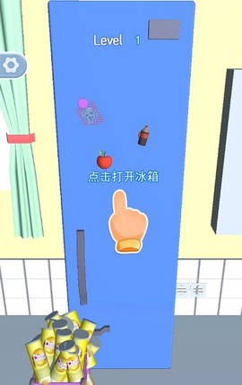 冰箱陈列师装满冰箱图1