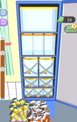 冰箱陈列师装满冰箱图3