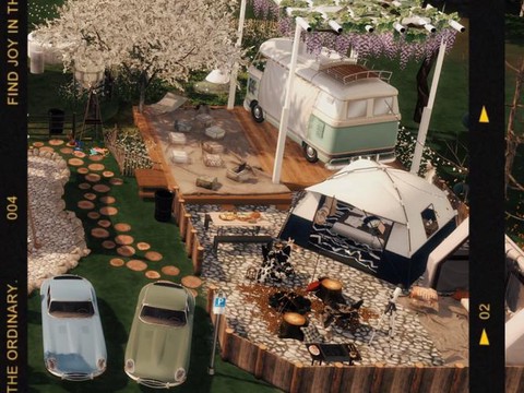 模拟人生4怎么露营[图2]