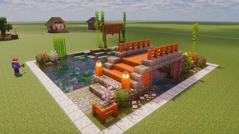 我的世界怎么做鱼塘[图1]