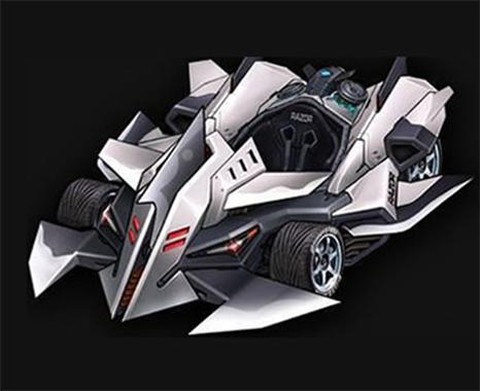 qq飞车黑金剃刀怎么开