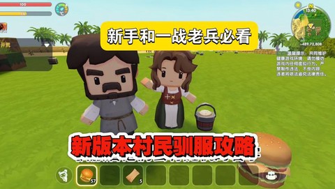 迷你世界村民怎么驯服[图2]