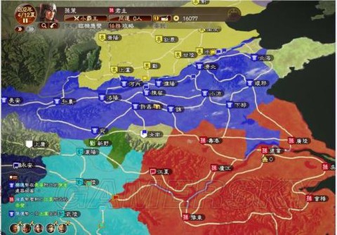 三国志13怎么借道