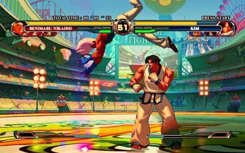 拳皇2012怎么设置