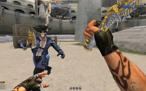 穿越火线怎么走碎步