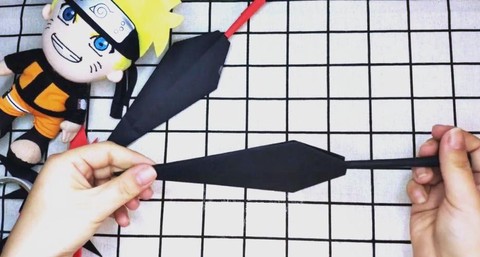 火影忍者苦无怎么折