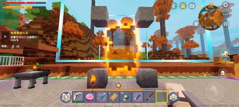 迷你世界怎么制作地心门[图1]