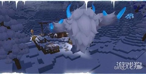 迷你世界怎么能穿过雪