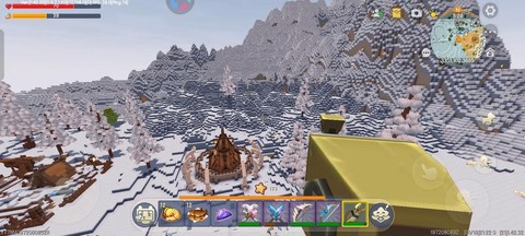 迷你世界怎么能穿过雪[图1]