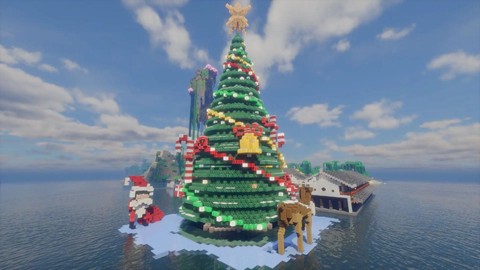 我的世界圣诞树怎么做[图1]