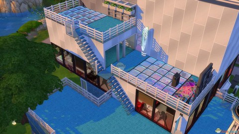 模拟人生4怎么上楼梯