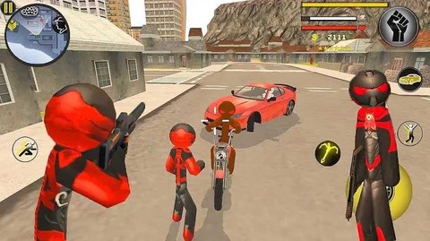 火柴人绳索英雄无限金币版下载图2