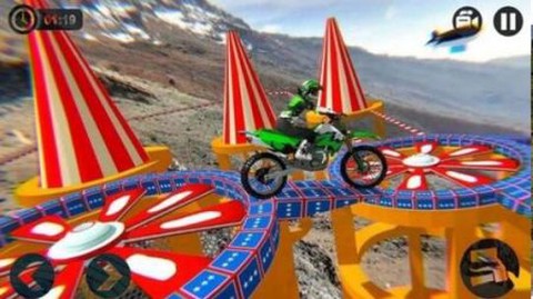 摩托车牛顿特技图3