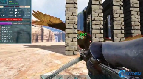 方舟手游狮鹫怎么滑翔