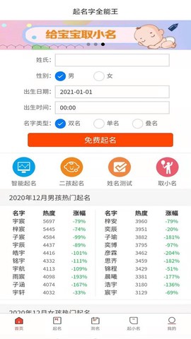 取名字全能王[图1]