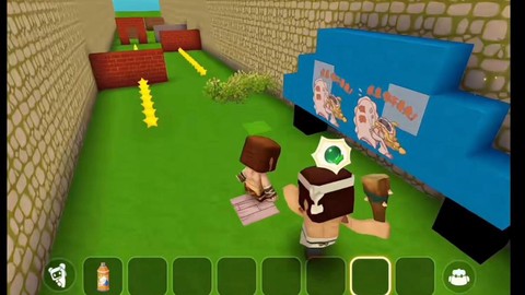 迷你世界酷跑怎么做