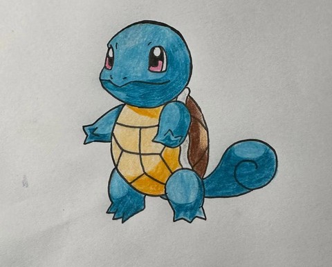 神奇宝贝怎么画杰尼龟[图1]