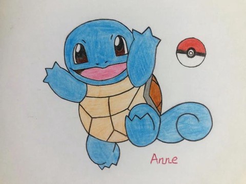 神奇宝贝怎么画杰尼龟[图2]