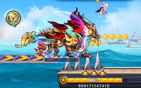 天天酷跑海龙搭配什么