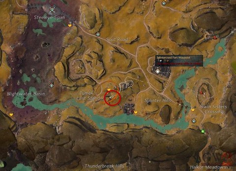 激战2怎么去钢铁平原