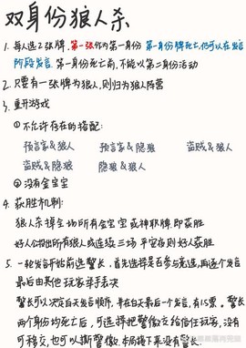 狼人杀遗言规则是什么[图2]