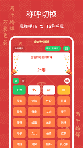亲戚计算器网页版图3