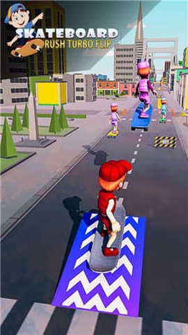 儿童滑板酷跑图2